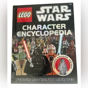 🎉2/$15 LEGO STAR WARS CHARACTER ENCYCLOPEDIA HARDCOVER BOOK COLLECTIBLE